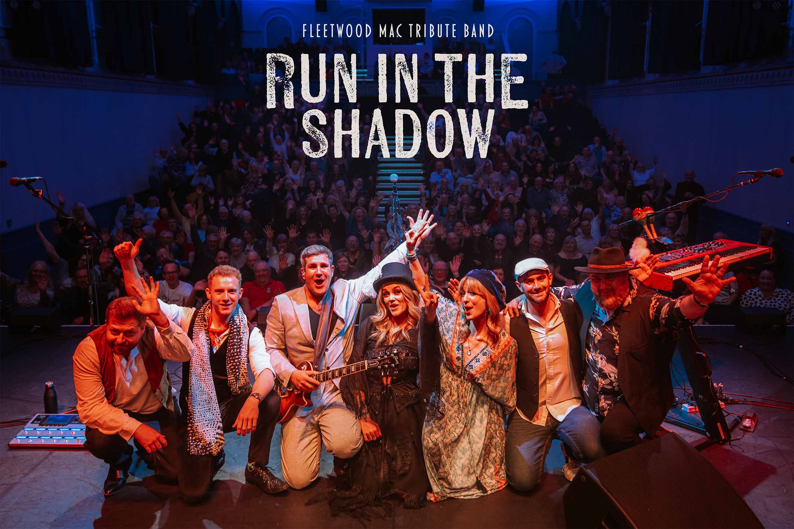 Run in the Shadow with their audience, Tamworth Assembly Rooms